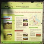 Infos bei einem Naturschutzhof Brodowin
